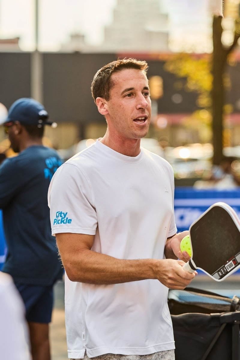 Learning pickleball rules, and strategy with CityPickle instruction